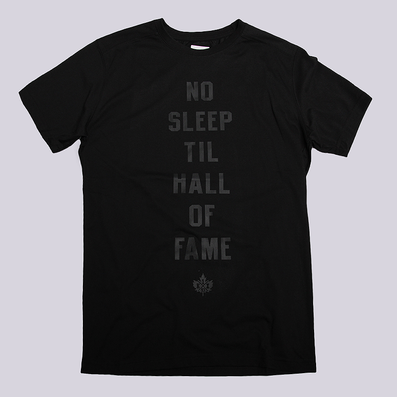 мужская черная футболка K1X Core No Sleep T-Shirt 3153-2502/0001 - цена, описание, фото 1